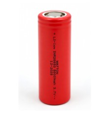 Watton INR 26650 5000mAh 3.7V Li-ion Şarj Edilebilir Pil - Kırmızı