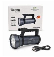 100W IŞIK GÜCÜNDE 7800 LÜMEN ŞARJLI GÜVENLİK FENERİ WT-399