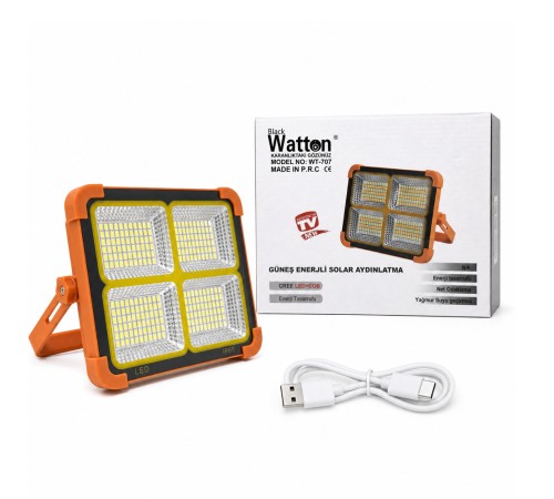 288 TG LED GÜNEŞ ENERJİLİ SOLAR LED WT-707