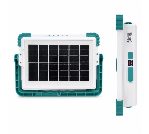 200W IŞIK GÜCÜNDE 3000 LÜMEN SOLAR GÜNEŞ ENERJİLİ ŞARJLI LAMBA WT-738