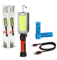 Usb Şarjlı Oto Tamirci Çalışma Lambası Watton Wt-733