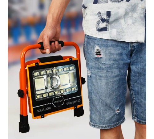 P70 LED +176 SMD +11+11 LED ŞARJLI PROJEKTÖR Watton Wt-734 Solar Panel