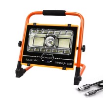 P70 LED +176 SMD +11+11 LED ŞARJLI PROJEKTÖR Watton Wt-734 Solar Panel