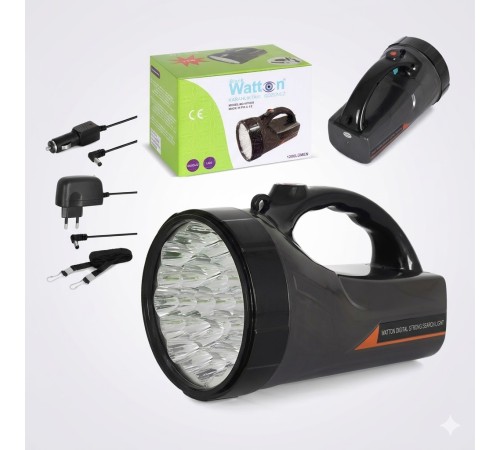 1200 Lümen 25 Ledli EL Feneri Watton Wt-239