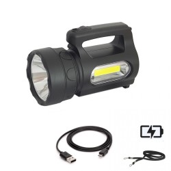 900 Lümen Ultra Güçlü EL Feneri Watton Wt-613